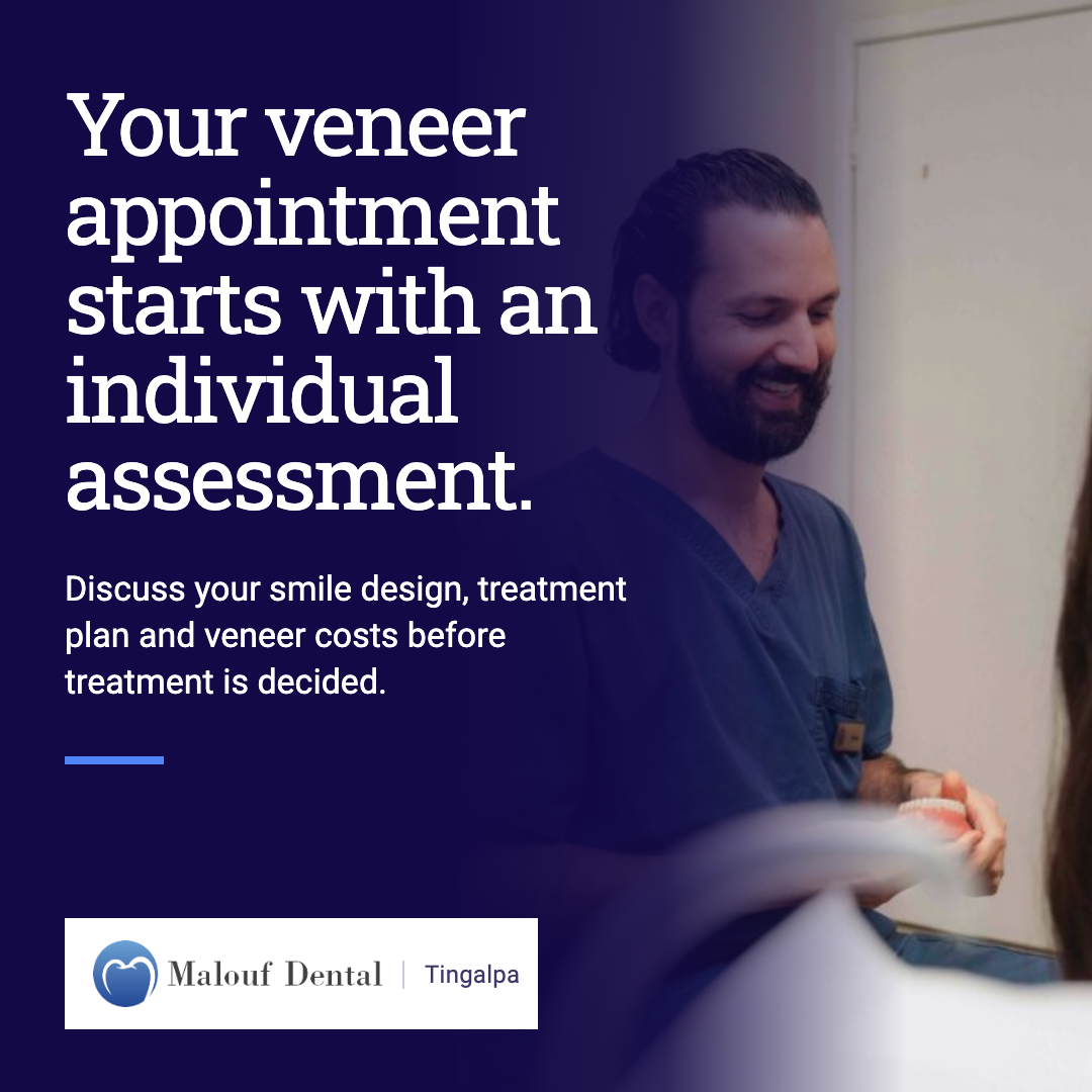First finished Malouf Dental image ad